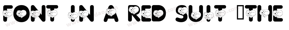 Font in a Red Suit (The Christmas Font)字体转换